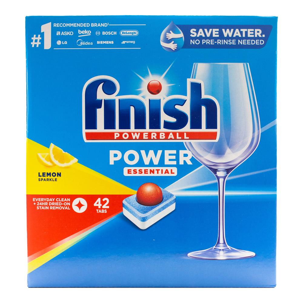 Finish Powerball Dishwashing Tablets Lemon Sparkle 7 X 42pk (294 Tablets)