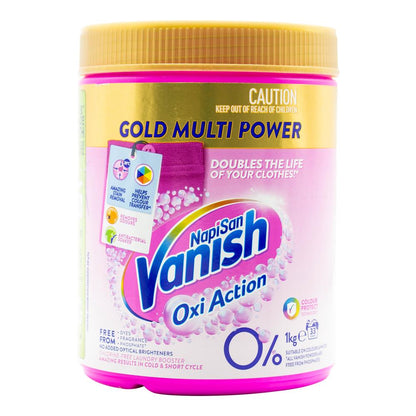 Vanish 1kg Napisan Gold Multi Power Oxi Action (6x Pack)