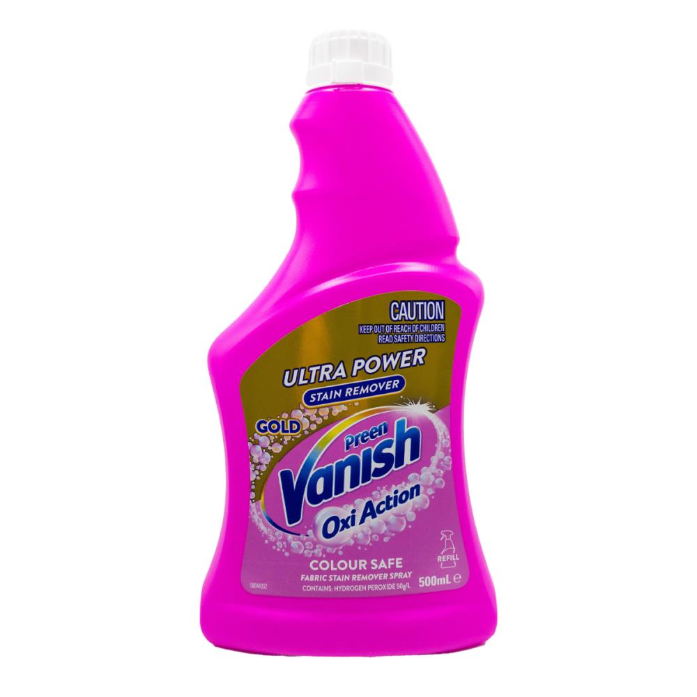 Vanish Preen Ultra Power Oxi Action Stain Remover 500mL (8 Pack)