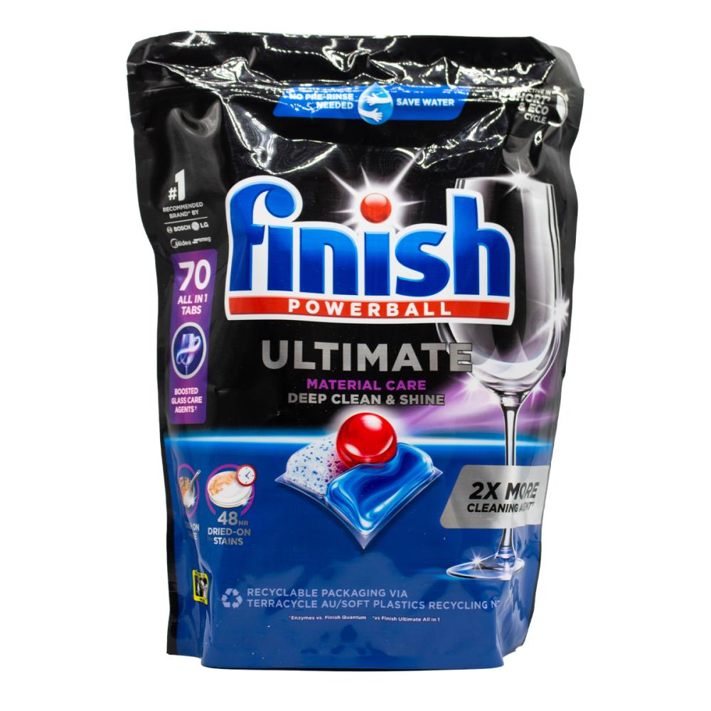 Finish Dishwasher Tablets Powerball Ultimate All In 1 5 x 70Pk (350 Tablets)
