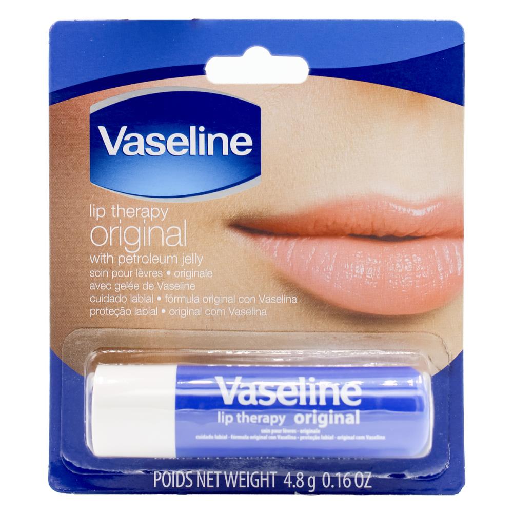 Vaseline 4.8g Lip Therapy Original With Petroleum Jelly (24x Pack)