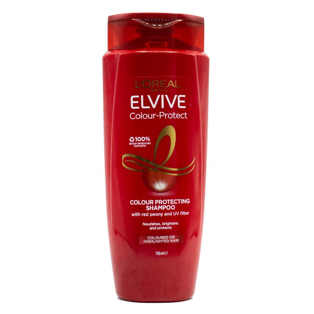 LOREAL 700mL SHAMPOO COLOUR PROTECT COLOURED OR HIGHLIGHTED HAIR (3x Pack)