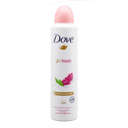Dove 145g / 250mL Deodorant Spray Pomegranate & Lemon (6 Pack)