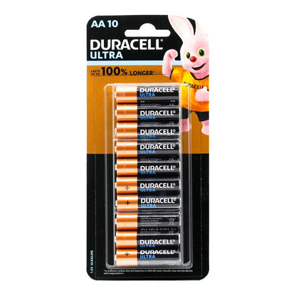 Duracell Ultra AA Batteries PK10 (60 Pack)