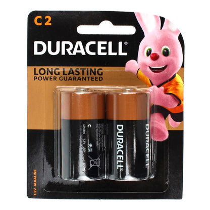 Duracell C Alkaline Batteries 6 x 2Pk (Value Pack 12)
