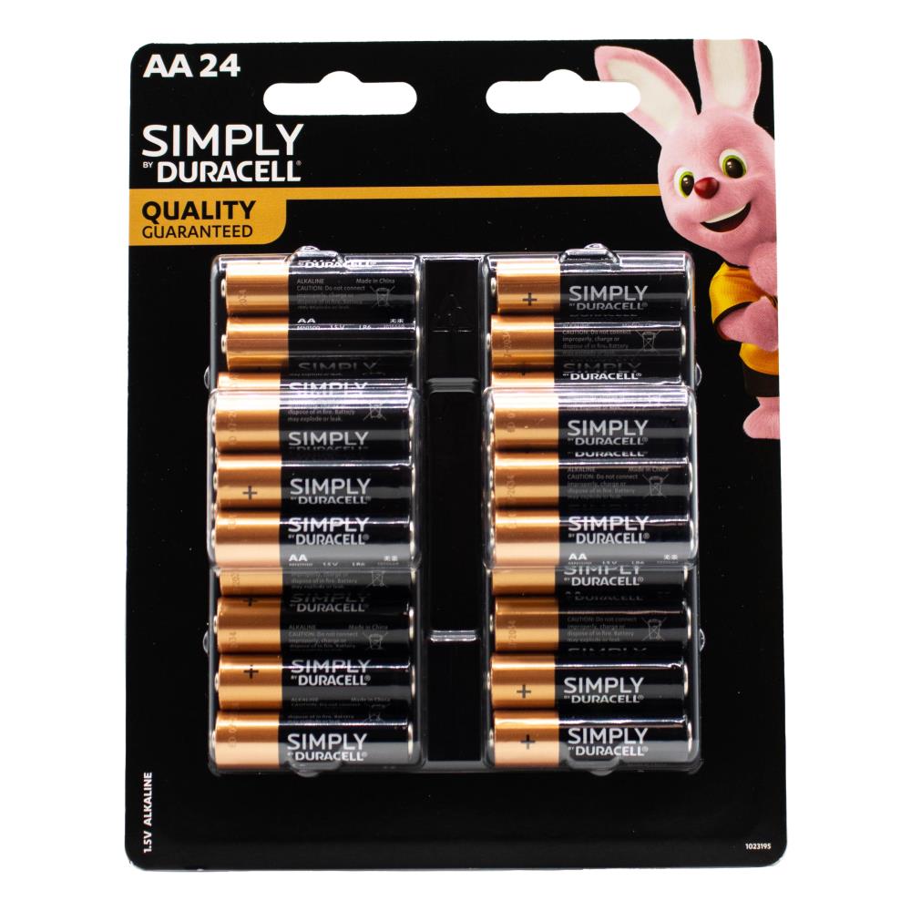 Duracell AA Batteries 6 x 24Pk (Value Pack 144)