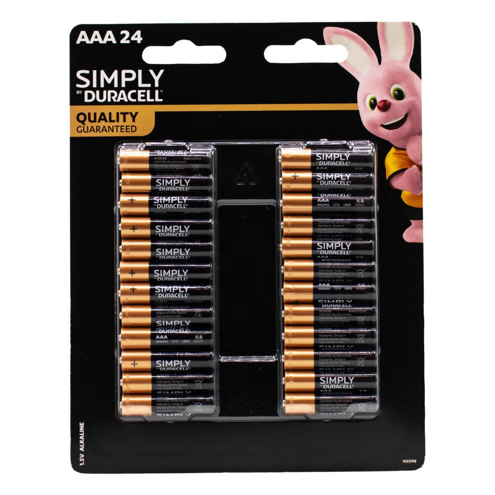 Duracell AAA Batteries 6 x 24Pk (Value Pack 144)