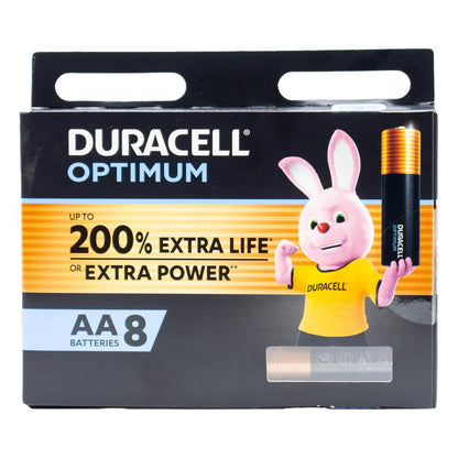 Duracell Batteries Optimum AA 12 x 8Pk (Value Pack 96)