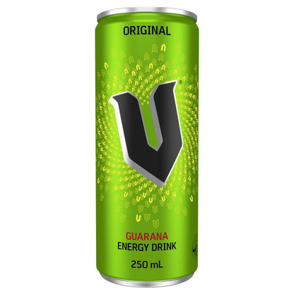 V  Energy Drink 250ml Can (24x Pack)