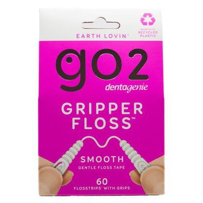 GO2 DENTAGENIE PK60 GRIPPER FLOSS GENTLE FLOSS TAPE SMOOTH (216 Value Pack)