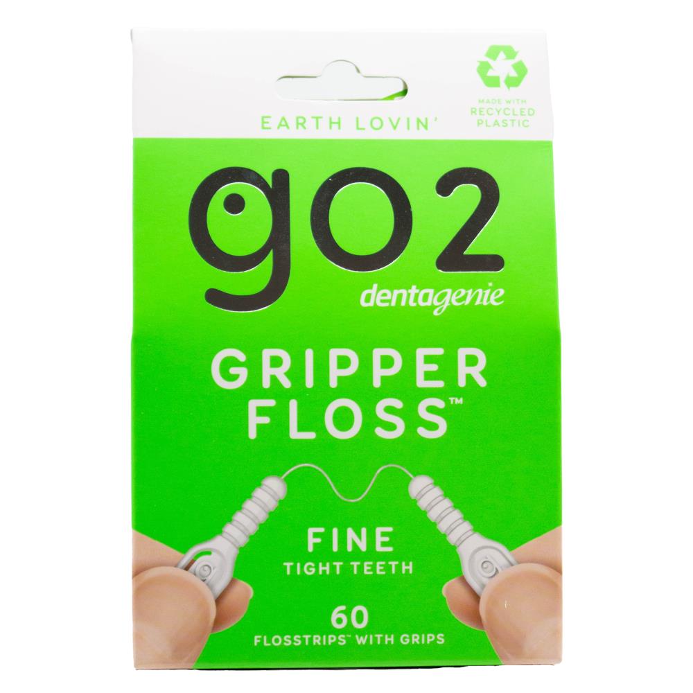 GO2 DENTAGENIE PK60 GRIPPER FLOSS TIGHT TEETH FINE (216 Value Pack)