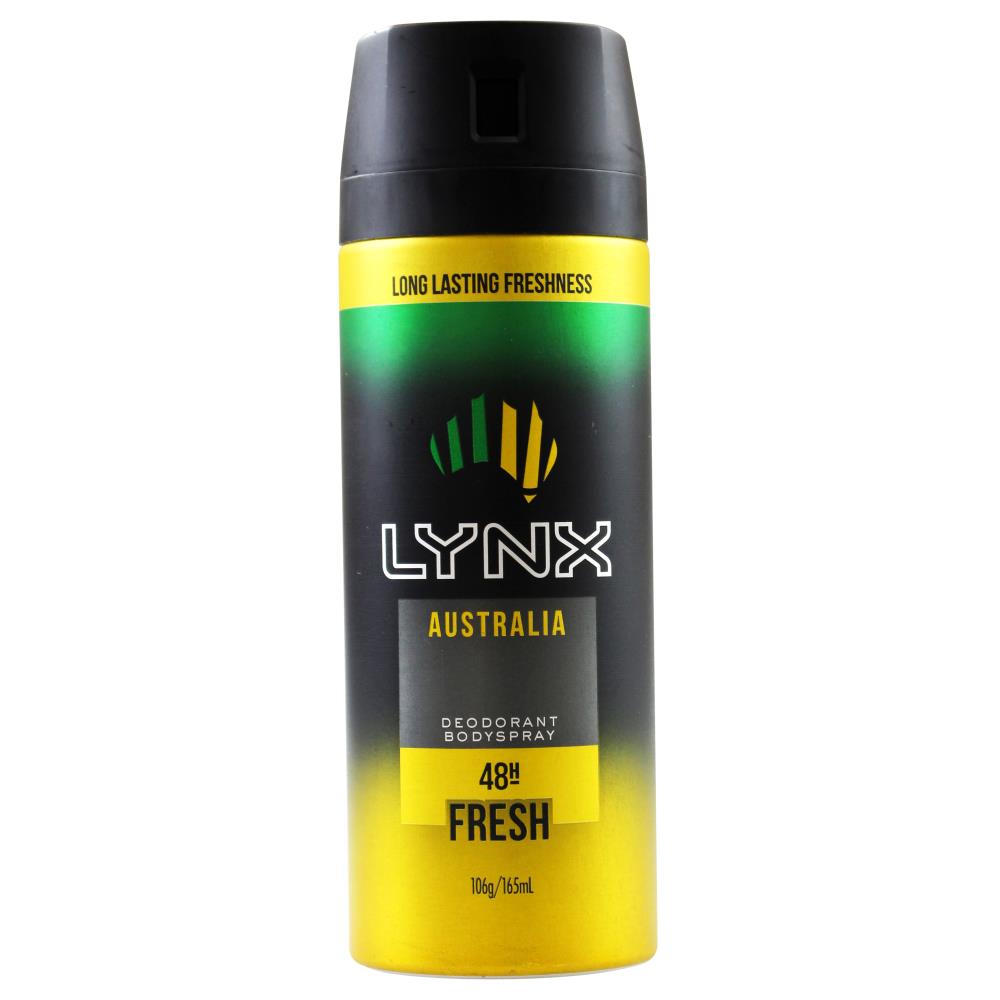 Lynx 106g Body Spray Deodorant Australia (6 Pack)
