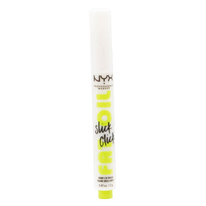 NYX 2g SHINY LIP BALM SLICK CHICK FAT OIL MAIN CHARACTER 01 (3x Pack)