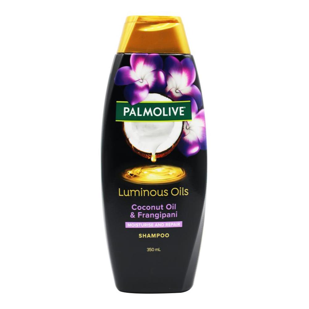 Palmolive Shampoo Luminous Oils Coconut Oil & Frangipani 350ml (4 Pack)