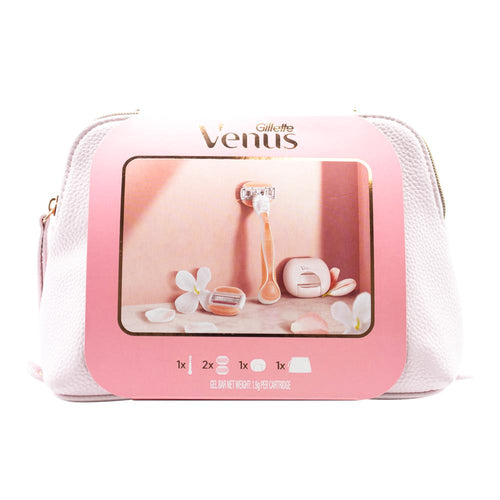 Gillette Venus Gift Set Comfortglide White Tea Razor + 2 Blade Refills + Cap