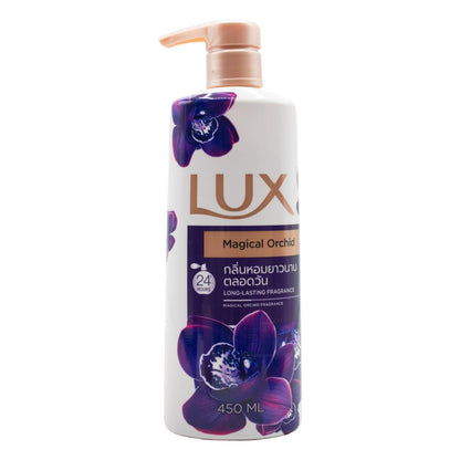 Lux Body Wash Magical Orchid 450ml (8 Pack)