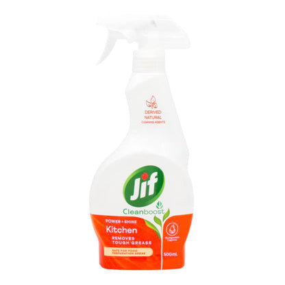 Jif Power & Shine Kitchen Spray 500mL (4 Pack)