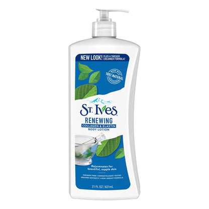 St Ives Body Lotion Renewing Collagen & Elastin 532mL (12 Pack)