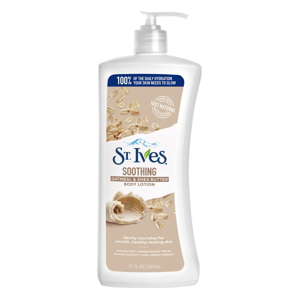 St Ives Body Lotion Soothing Oatmeal & Shea Butter 532mL (12 Pack)