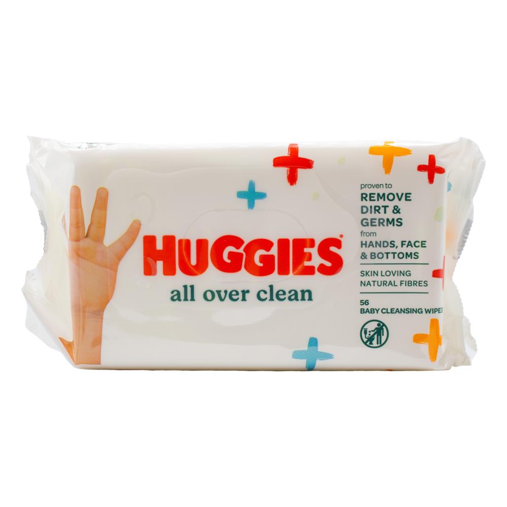Huggies Baby Cleansing Wipes All Over Clean 10 x 56Pk (560 Wipes)