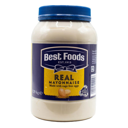 Best Foods 1.29kg Real Mayonnaise (8x Pack)