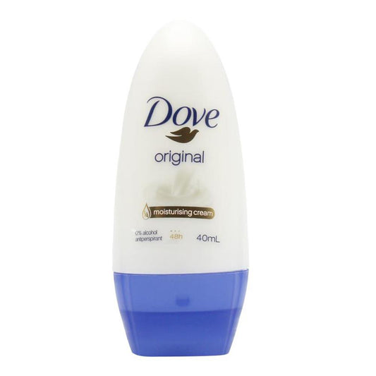 DOVE 40ml ROLL ON DEODORANT ORIGINAL (6 x Pack)