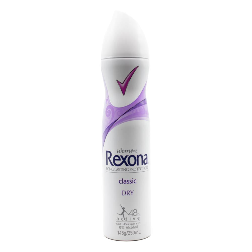 Rexona Deodorant Women Classic Body Spray 150g / 250ml (6 Pack)