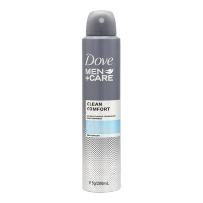 DOVE MEN 115g / 200ml DEODORANT CLEAN COMFORT (6 x Pack)