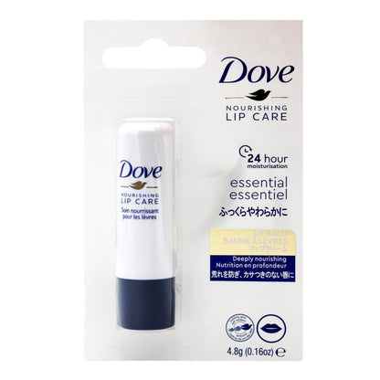 Dove 4.8g Nourishing Lip Care Essential (24x Pack)