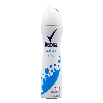 REXONA 116g / 200ml ANTIPERSPIRANT 48H COTTON DRY (6x Pack)