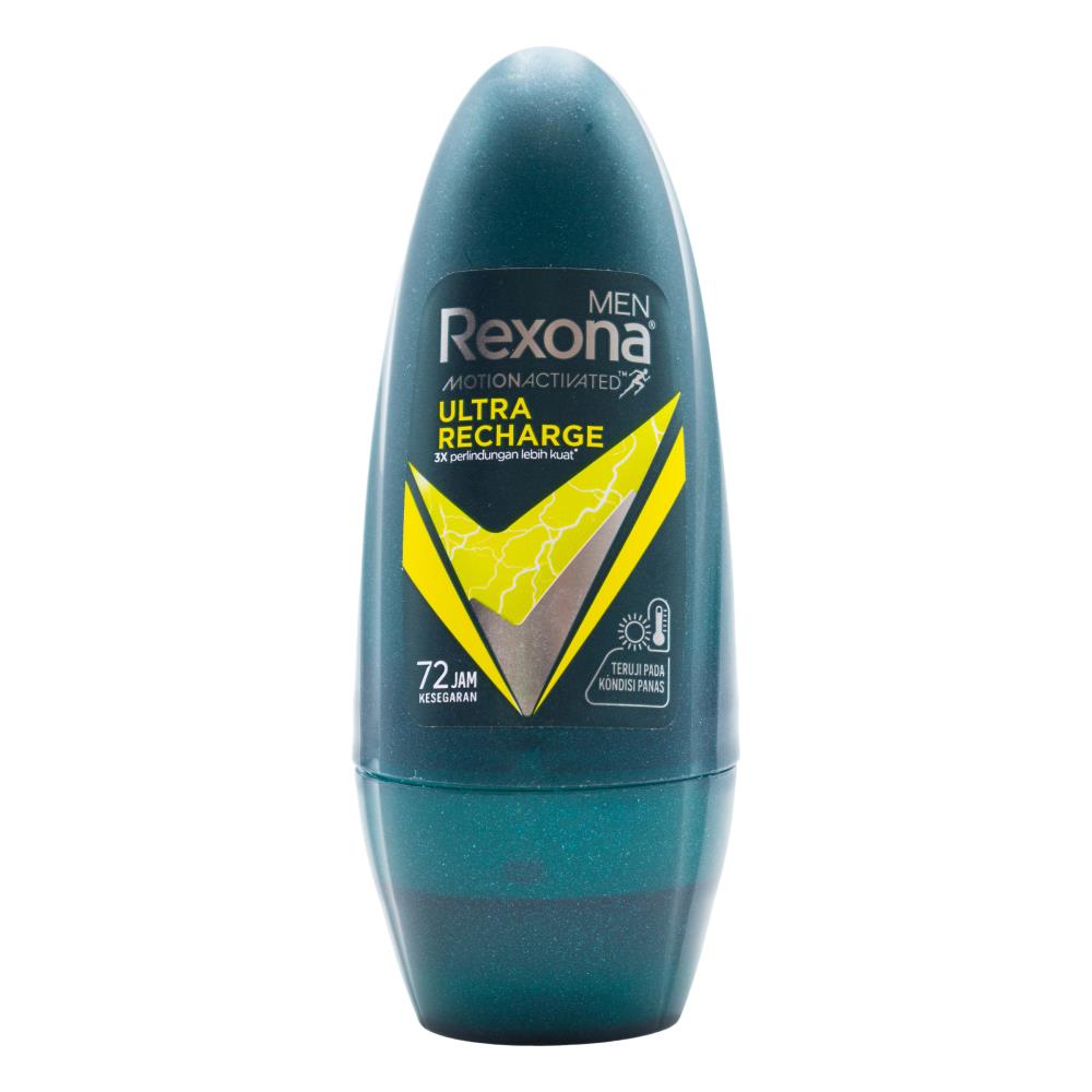 REXONA MEN 45ml ROLL ON DEODORANT ULTRA RECHARGE (24x Pack)