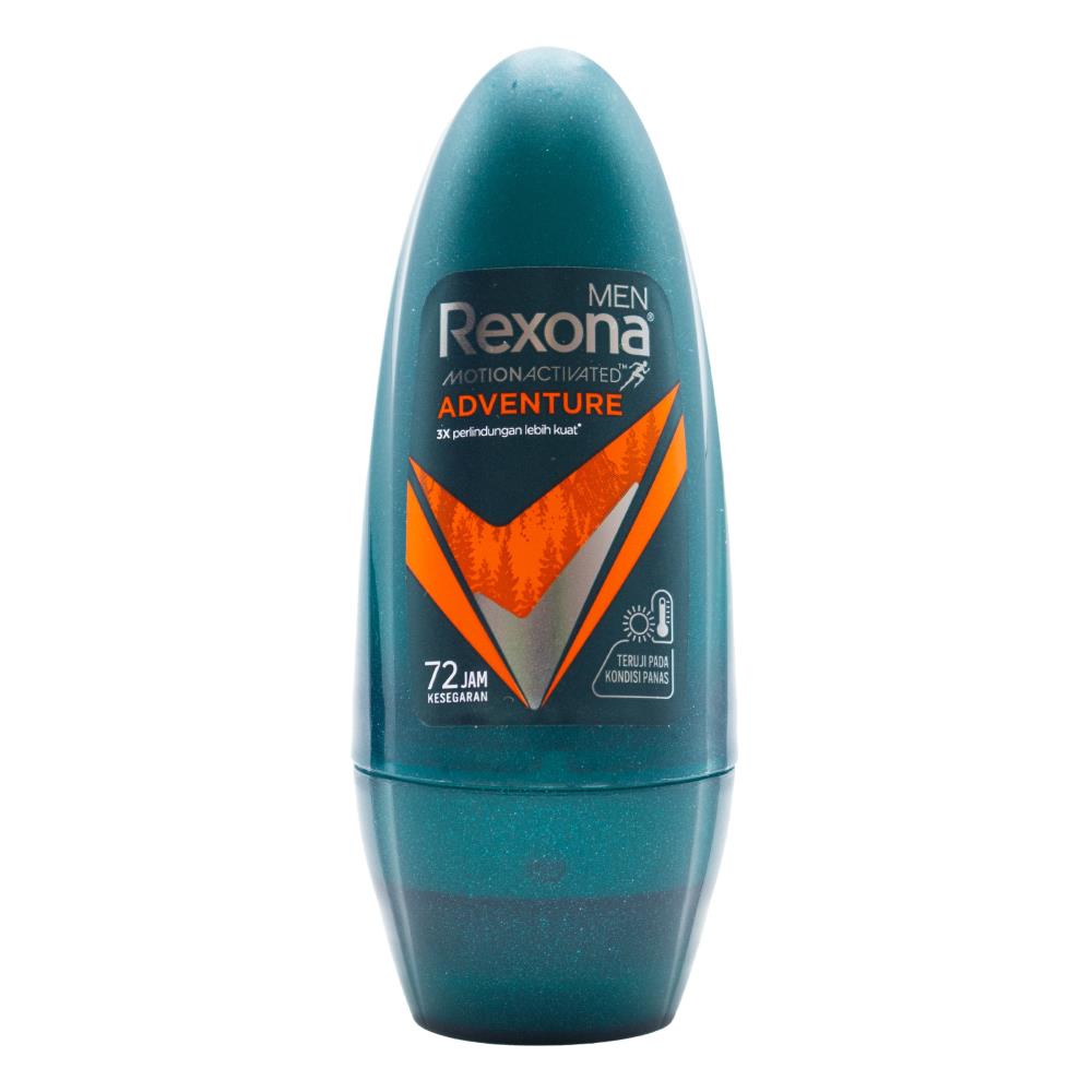 REXONA MEN 45ml ROLL ON DEODORANT ADVENTURE (24x Pack)