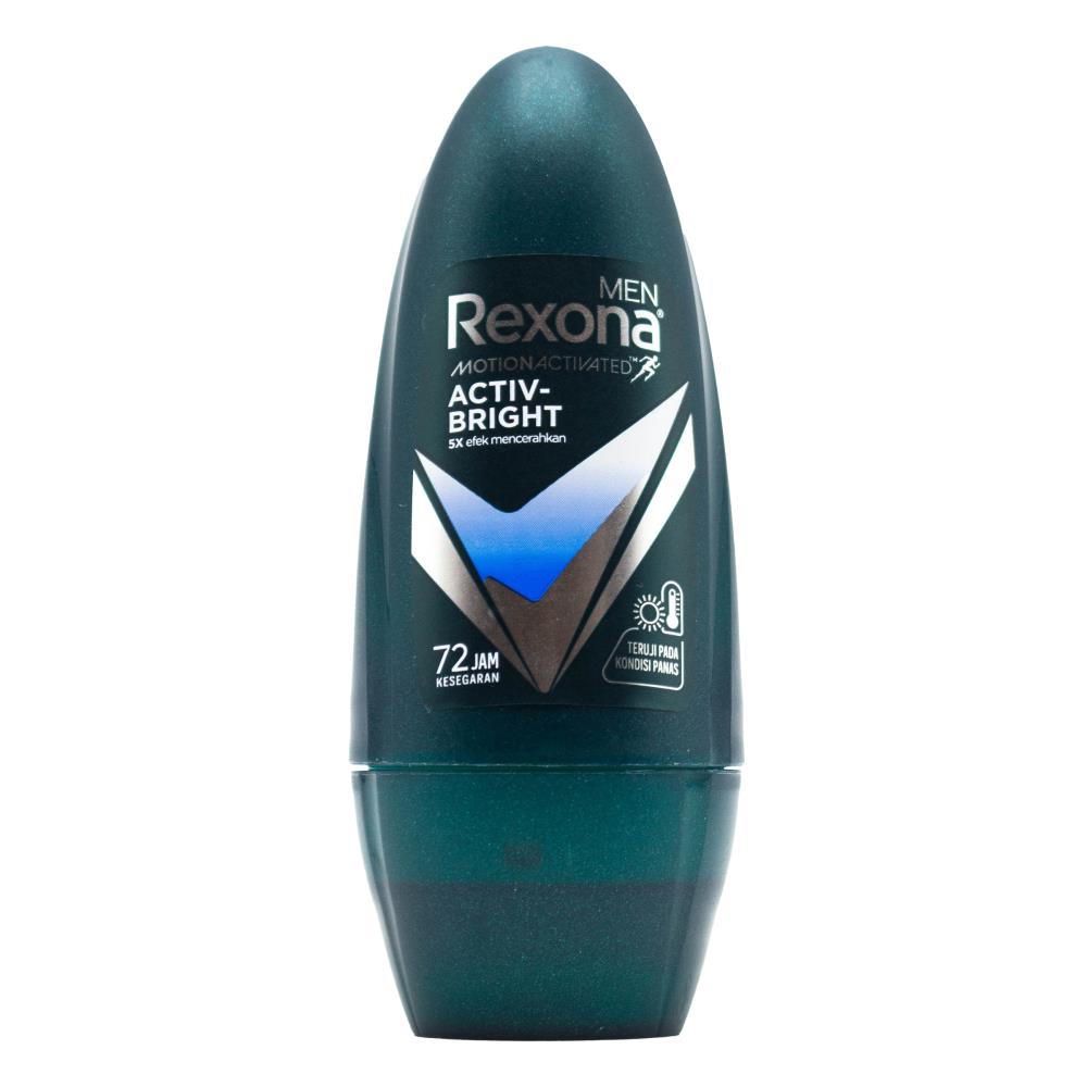 Rexona Men Roll On Deodorant Active Bright 72H 45mL (6 Pack)