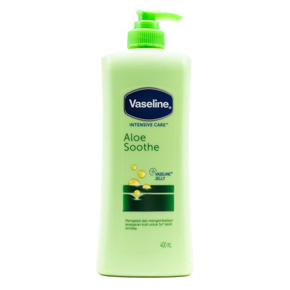 Vaseline Aloe Soothe Intensive Care 400ml (12 Pack)