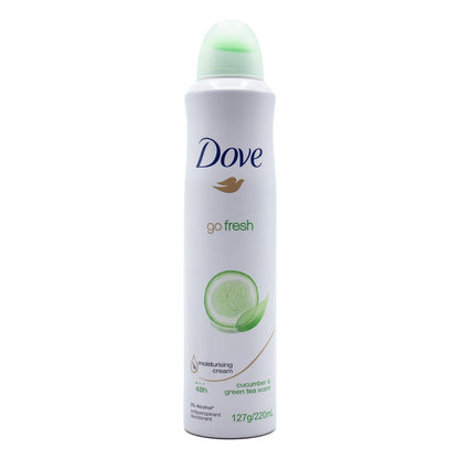 Dove Deodorant Go Fresh Cucumber & Green Tea Scent 127g / 220ml (6 Pack)