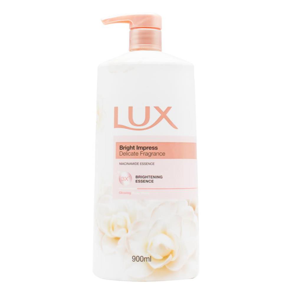 Lux Bright Impress Body Wash Glowing Niacinamide Essence 900ml (6 Pack)