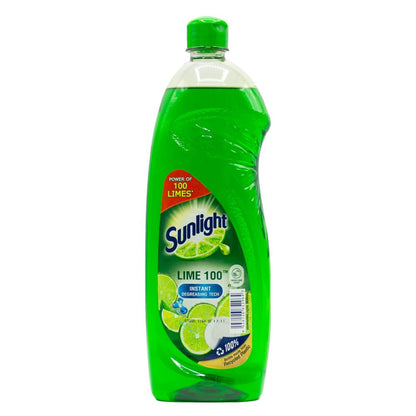Sunlight Dishwashing Liquid Lime 100 800ml (12 Pack)
