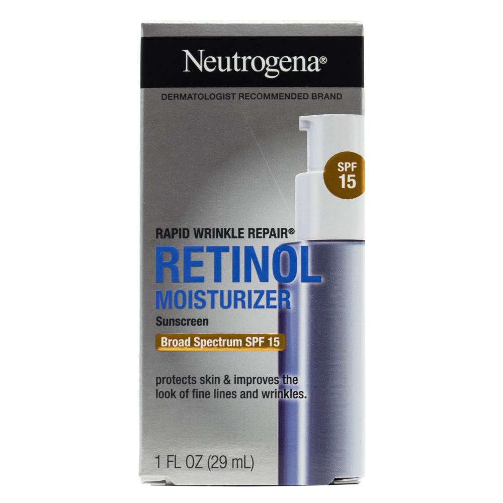 NEUTROGENA 29mL RETINOL DAY RAPID WRINKLE REPAIR MOISTURISER WITH SUNSCREEN SPF15 (3x Pack)