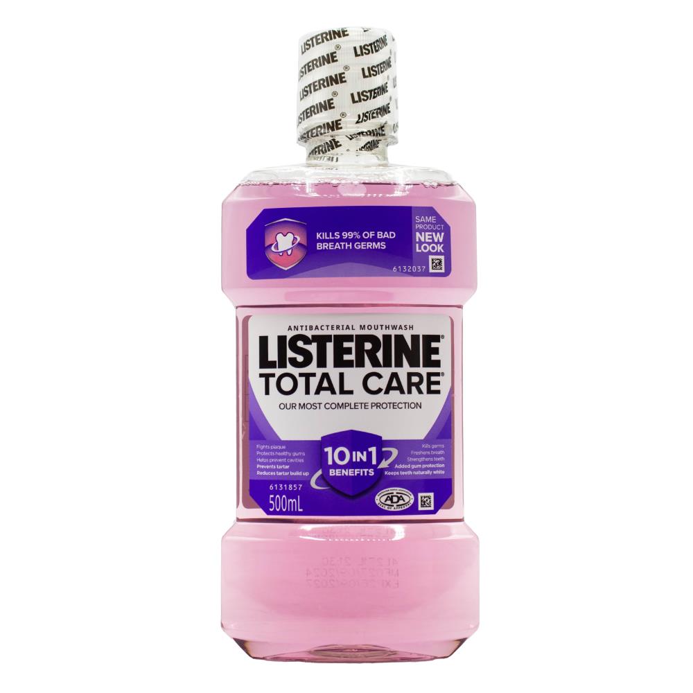 LISTERINE 500mL MOUTHWASH TOTAL CARE (4x Pack)