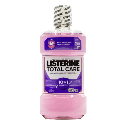 LISTERINE 500mL MOUTHWASH TOTAL CARE (4x Pack)