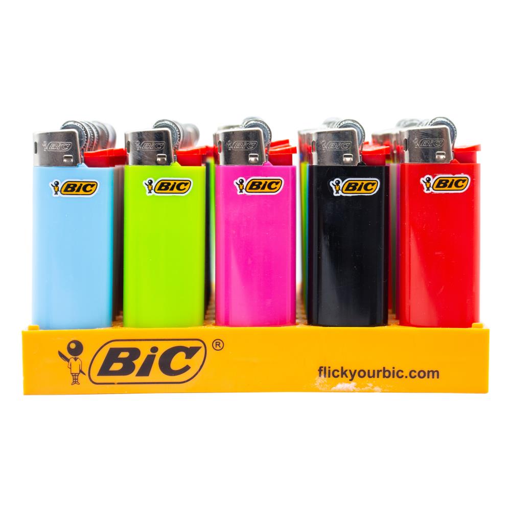 Bic Lighters Mini Assorted Colours (10 Pack)