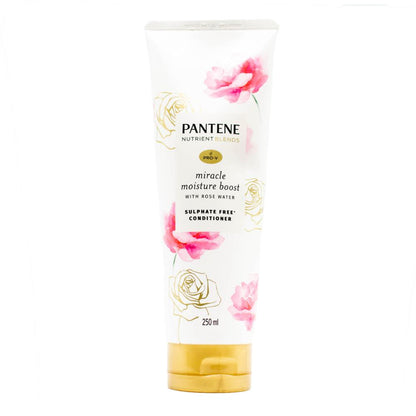 Pantene 250ml Conditioner Pro V Miracle Moisture With Rose Water (3x Pack)