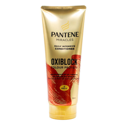 Pantene 350ml Conditioner Pro V Miracles Daily Intensive Oxiblock Colour Protect (3x Pack)