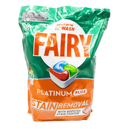 Fairy PK68 Dishwasher Capsules Platinum Plus Tropical (3 Pack)