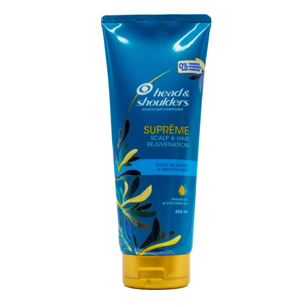 Head & Shoulders Anti-dandruff Conditioner Supreme Moisture 400ml (3x Pack)