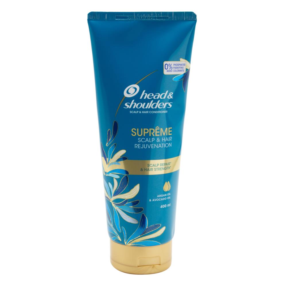 Head & Shoulders Anti-dandruff Conditioner Supreme Moisture 400ml (3x Pack)