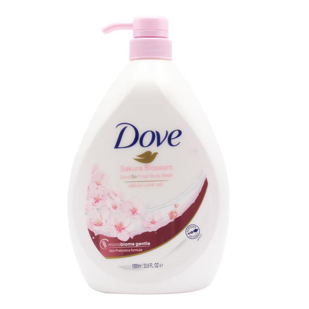 Dove Body Wash Sakura Blossom 1000mL (3 Pack)