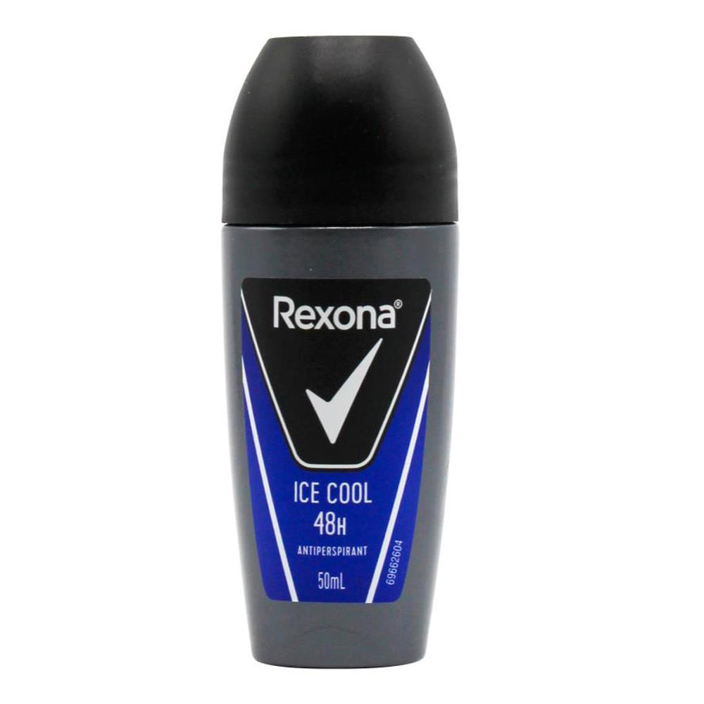Rexona Mens Roll On Deodorant Ice Cool 50ml (6 Pack)
