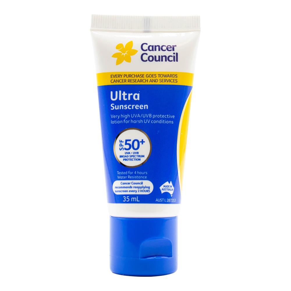 Cancer Council Ultra Sunscreen Spf 50+ 35ml (15 Pack)