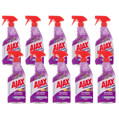 Ajax Spray N Wipe Lavender & Citrus 500mL (10 Pack)